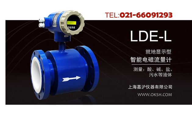 LDE-L就地显示型智能电磁流量计-上海嘉沪
